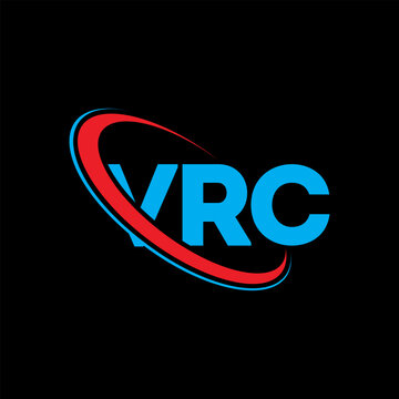 VRC logo. VRC letter. VRC letter logo design. Initials VRC logo linked with circle and uppercase monogram logo. VRC typography for technology, business and real estate brand.