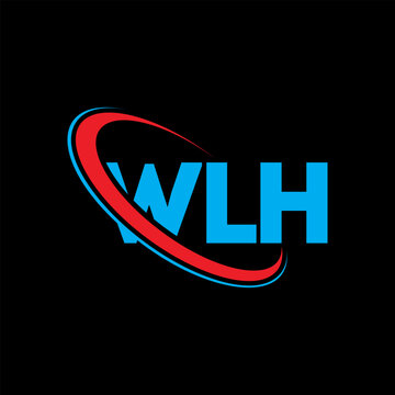 WLH logo. WLH letter. WLH letter logo design. Initials WLH logo linked with circle and uppercase monogram logo. WLH typography for technology, business and real estate brand.