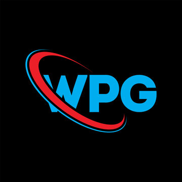 WPG logo. WPG letter. WPG letter logo design. Initials WPG logo linked with circle and uppercase monogram logo. WPG typography for technology, business and real estate brand.