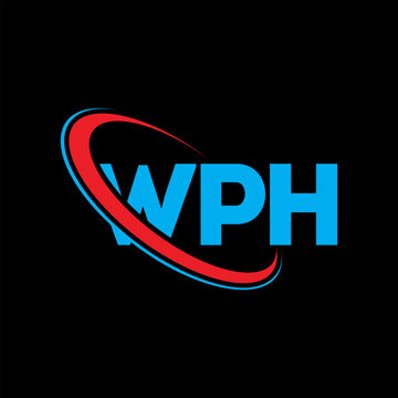 WPH logo. WPH letter. WPH letter logo design. Initials WPH logo linked with circle and uppercase monogram logo. WPH typography for technology, business and real estate brand.