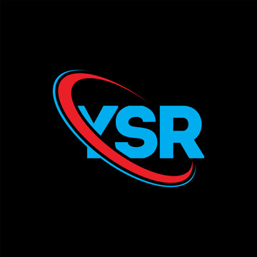 YSR logo. YSR letter. YSR letter logo design. Initials YSR logo linked with circle and uppercase monogram logo. YSR typography for technology, business and real estate brand.