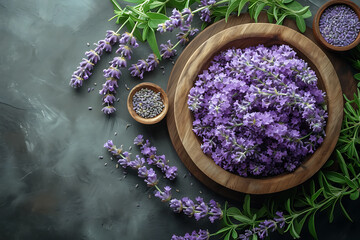 Obraz na płótnie Canvas lavender background
