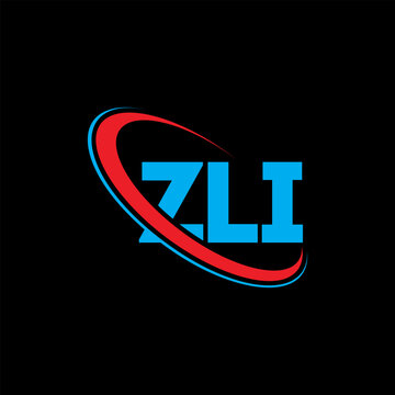 ZLI logo. ZLI letter. ZLI letter logo design. Initials ZLI logo linked with circle and uppercase monogram logo. ZLI typography for technology, business and real estate brand.