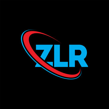 ZLR logo. ZLR letter. ZLR letter logo design. Initials ZLR logo linked with circle and uppercase monogram logo. ZLR typography for technology, business and real estate brand.