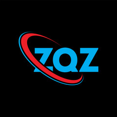 ZQZ logo. ZQZ letter. ZQZ letter logo design. Initials ZQZ logo linked with circle and uppercase monogram logo. ZQZ typography for technology, business and real estate brand.