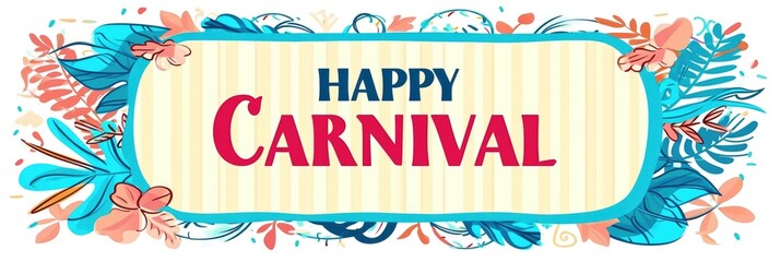 Celebratory Brazilian Carnival Poster with International Holiday Theme