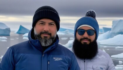 Bearded sal in the Arctic