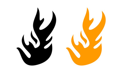 symbol hot fire icon logo
