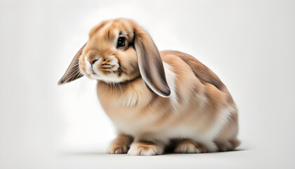 Isolate Cute Rabbit