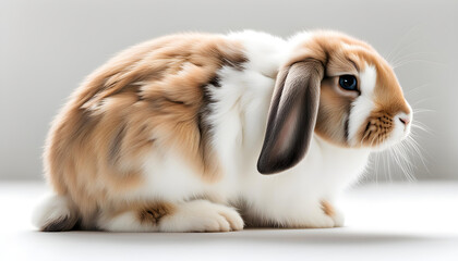Fototapeta premium Isolate Cute Rabbit