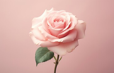 a beautiful pink rose with a large center