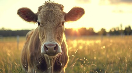 cow facing camera,