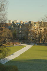 View of Queen's park in Glasgow