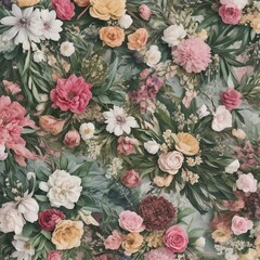 background with flowers