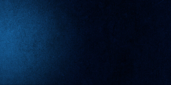dark blue  texture, navy bleu background design,  Light blue background texture with black vignette in old vintage grunge textured border design