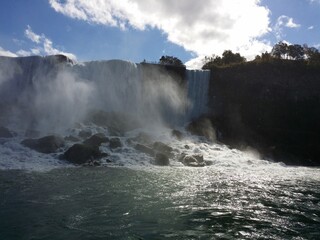 Unique water views in Niagara Falls State Park
