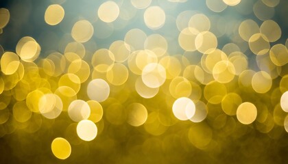 bokeh on yellow background