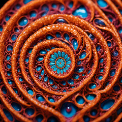 Spiral, Organic Macro Photography