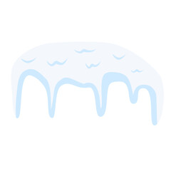 snow cap illustration