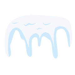 snow cap illustration