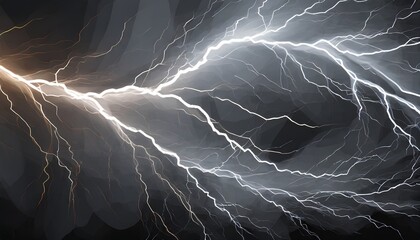 lightning transparency background generative ai - obrazy, fototapety, plakaty