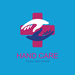 People care logo design vector