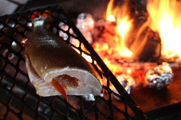 Fisch vom grill