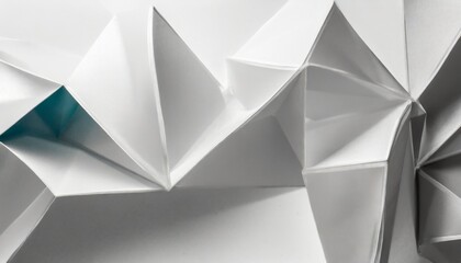 abstract background of polygons on white background