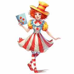 Clown, made by AI