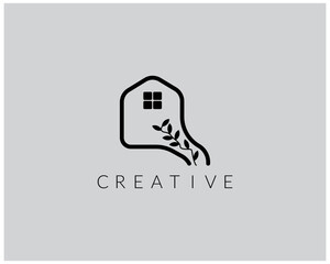 Luxury Home  Logo Design. House, Real Estate . 