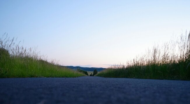 Weg Abends