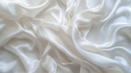 Obraz premium White silky background