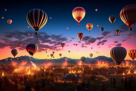 
The International Balloon Fiesta photography
