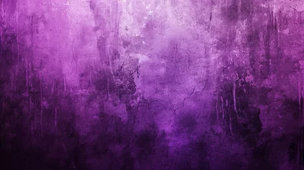 Foto op Canvas Purple background with grunge texture © Aline