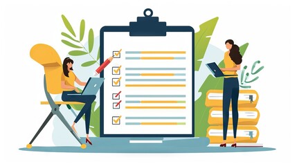 Checklist and dashboard task management verification