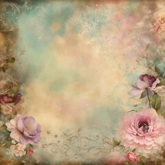 dreamy background ,Magical Thanksgiving Journal Kit: Dreamy Pastels & Fairytale Ar.t