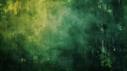 Obraz na płótnie Canvas Green background with grunge texture