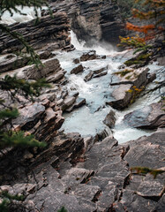 Waterfall in Banff< Canada