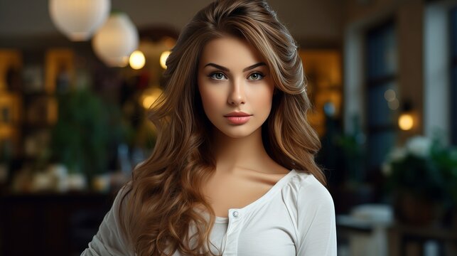 Confident marketing manager analyzing industry trends and strategies with foresight