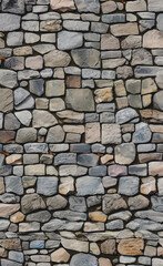Stonewall background. Gray backdrop. Pattern of wall. Minimalist natural design