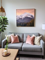 Pristine Mountain Overlook Decor: Captivating Climb Canvases - Stunning Prints for Nature Enthusiasts