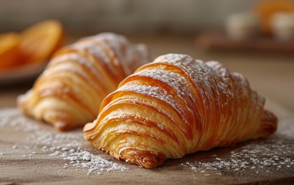 Sfogliatella, typical neapolitan sfogliatelle patry in Naples, Italy