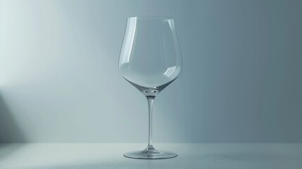  a wine glass sitting on a table with a shadow on the wall in front of the wine glass and a shadow on the wall in the back of the glass.