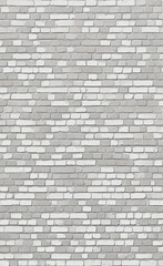Stonewall background. White and gray backdrop. Pattern of wall. Minimalist natural design. Gray brick texture. Close-up. Stone surface. 

