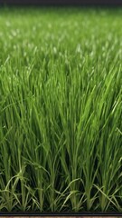 Fototapeta premium Artificial green grass