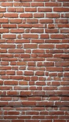 Fototapeta premium Brick wall painted in white