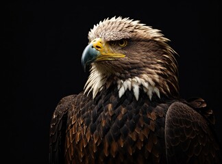 Naklejka premium Eagle in the Shadows