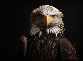 Fototapeta premium Eagle in the Abyss