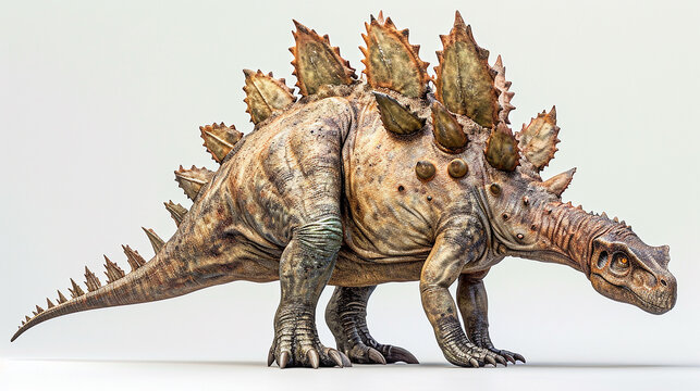 ステゴサウルスのイメージ - image of Stegosaurus - No4-10 Generative AI