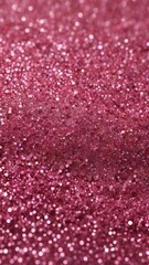 Close up of pink blush glitter textured background